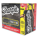 Sharpie® Pro Permanent Marker, Broad Xl Chisel Tip, Black, Dozen freeshipping - TVN Wholesale 