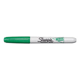 Sharpie® Metallic Fine Point Permanent Markers, Fine Bullet Tip, Green, Dozen freeshipping - TVN Wholesale 