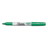 Sharpie® Metallic Fine Point Permanent Markers, Fine Bullet Tip, Green, Dozen freeshipping - TVN Wholesale 