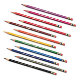Prismacolor® Col-erase Pencil With Eraser, 0.7 Mm, 2b (#1), Assorted Lead-barrel Colors, Dozen freeshipping - TVN Wholesale 