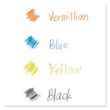 Prismacolor® Col-erase Pencil With Eraser, 0.7 Mm, 2b (#1), Assorted Lead-barrel Colors, Dozen freeshipping - TVN Wholesale 