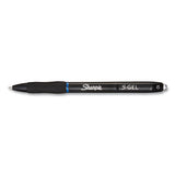 Sharpie® S-Gel™ S-gel High-performance Gel Pen, Retractable, Bold 1 Mm, Blue Ink, Black Barrel, 36-pack freeshipping - TVN Wholesale 