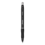 Sharpie® S-Gel™ S-gel High-performance Gel Pen, Retractable, Medium 0.7 Mm, Black Ink, Black Barrel, Dozen freeshipping - TVN Wholesale 