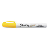 Sharpie® Permanent Paint Marker, Medium Bullet Tip, Yellow, Dozen freeshipping - TVN Wholesale 