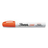 Sharpie® Permanent Paint Marker, Medium Bullet Tip, Orange, 12-pack freeshipping - TVN Wholesale 