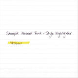 Sharpie® Tank Style Highlighters, Yellow Ink, Chisel Tip, Yellow Barrel, Dozen freeshipping - TVN Wholesale 