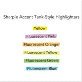 Sharpie® Tank Style Highlighters, Pink Ink, Chisel Tip, Pink Barrel, Dozen freeshipping - TVN Wholesale 