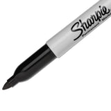 Sharpie® Fine Tip Permanent Marker, Fine Bullet Tip, Black, Dozen freeshipping - TVN Wholesale 