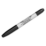 Sharpie® Twin-tip Permanent Marker, Extra-fine-fine Bullet Tips, Black, Dozen freeshipping - TVN Wholesale 