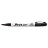 Sharpie® Permanent Paint Marker, Fine Bullet Tip, Black freeshipping - TVN Wholesale 