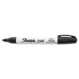Sharpie® Permanent Paint Marker, Medium Bullet Tip, Black freeshipping - TVN Wholesale 