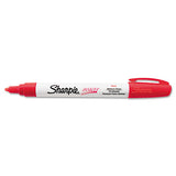 Sharpie® Permanent Paint Marker, Medium Bullet Tip, Red freeshipping - TVN Wholesale 