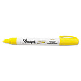 Sharpie® Permanent Paint Marker, Medium Bullet Tip, Yellow freeshipping - TVN Wholesale 