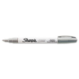 Sharpie® Permanent Paint Marker, Medium Bullet Tip, Silver freeshipping - TVN Wholesale 