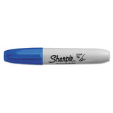 Sharpie® Chisel Tip Permanent Marker, Medium Chisel Tip, Blue, Dozen freeshipping - TVN Wholesale 