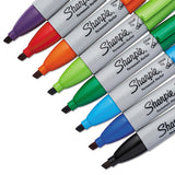 Sharpie® Chisel Tip Permanent Marker, Medium Chisel Tip, Assorted Colors, 8-set freeshipping - TVN Wholesale 