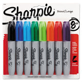 Sharpie® Chisel Tip Permanent Marker, Medium Chisel Tip, Assorted Colors, 8-set freeshipping - TVN Wholesale 