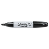 Sharpie® Chisel Tip Permanent Marker, Medium Chisel Tip, Black, 4-pack freeshipping - TVN Wholesale 
