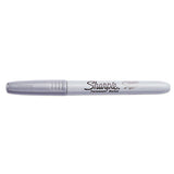 Sharpie® Metallic Fine Point Permanent Markers, Fine Bullet Tip, Metallic Silver, 4-pack freeshipping - TVN Wholesale 