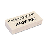 Prismacolor® Magic Rub Eraser, For Pencil-ink Marks, Rectangular Block, Medium, Off White, Dozen freeshipping - TVN Wholesale 