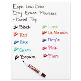 EXPO® Low-odor Dry-erase Marker, Broad Chisel Tip, Red, Dozen freeshipping - TVN Wholesale 