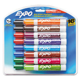 Low-odor Dry-erase Marker, Broad Chisel Tip, Assorted Standard Colors, 4-set