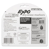 EXPO® Low-odor Dry-erase Marker, Broad Chisel Tip, Assorted Pastel Colors, 4-set freeshipping - TVN Wholesale 