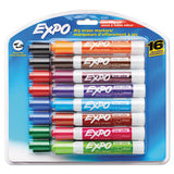 EXPO® Low-odor Dry-erase Marker, Broad Chisel Tip, Assorted Colors, 16-set freeshipping - TVN Wholesale 