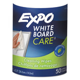 EXPO® Dry-erase Board-cleaning Wet Wipes, 6 X 9, 50-container freeshipping - TVN Wholesale 