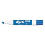 EXPO® Low-odor Dry-erase Marker, Medium Bullet Tip, Blue, Dozen freeshipping - TVN Wholesale 
