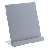 Saunders Tablet Stand Or Ipads And Tablets, 9.5 X 4.75 X 8.65, Aluminum, Silver freeshipping - TVN Wholesale 