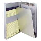 Saunders Snapak Aluminum Side-open Forms Folder, 0.38" Clip Capacity, Holds 5 X 9 Sheets, Silver freeshipping - TVN Wholesale 