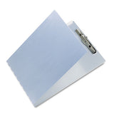 Saunders Aluminum Clipboard W-writing Plate, 1-2" Clip Cap, 8 1-2 X 12 Sheets, Silver freeshipping - TVN Wholesale 