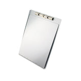 Saunders Aluminum Clipboard W-writing Plate, 1-2" Clip Cap, 8 1-2 X 12 Sheets, Silver freeshipping - TVN Wholesale 