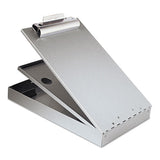 Saunders Cruiser Mate Aluminum Storage Clipboard, 1.5" Clip Cap, 8.5 X 11 Sheets, Silver freeshipping - TVN Wholesale 