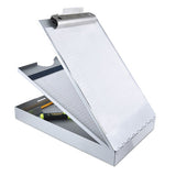 Saunders Cruiser Mate Aluminum Storage Clipboard, 1 1-2" Clip Cap, 8.5 X 11 Sheets, Black freeshipping - TVN Wholesale 