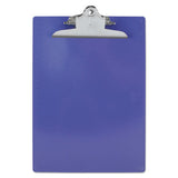 Saunders Recycled Plastic Clipboard With Ruler Edge, 1" Clip Cap, 8.5 X 11 Sheets, Red freeshipping - TVN Wholesale 