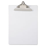 Saunders Recycled Plastic Clipboard With Ruler Edge, 1" Clip Cap, 8.5 X 11 Sheet, Black freeshipping - TVN Wholesale 