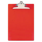 Saunders Recycled Plastic Clipboard With Ruler Edge, 1" Clip Cap, 8.5 X 11 Sheet, Black freeshipping - TVN Wholesale 