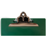 Saunders Recycled Plastic Clipboard With Ruler Edge, 1" Clip Cap, 8.5 X 11 Sheet, Green freeshipping - TVN Wholesale 