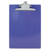 Saunders Recycled Plastic Clipboard W-ruler Edge, 1" Clip Cap, 8.5 X 11 Sheets, Purple freeshipping - TVN Wholesale 