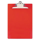 Saunders Recycled Plastic Clipboard With Ruler Edge, 1" Clip Cap, 8.5 X 11 Sheet, Clear freeshipping - TVN Wholesale 