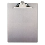 Saunders Aluminum Clipboard W-high-capacity Clip, 1" Clip Cap, 8.5 X 1 Sheets, Silver freeshipping - TVN Wholesale 