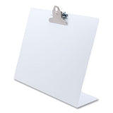 Saunders Free Standing Clipboard, Landscape, 1" Clip Capacity, 11 X 8.5 Sheets, White freeshipping - TVN Wholesale 