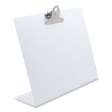 Saunders Free Standing Clipboard, Landscape, 1" Clip Capacity, 11 X 8.5 Sheets, White freeshipping - TVN Wholesale 