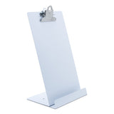 Saunders Free Standing Clipboard And Tablet Stand, 1" Clip Capacity, Holds 6.5 X 11, White freeshipping - TVN Wholesale 