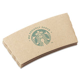 Starbucks® Cup Sleeves, Fits 12, 16, 20 Oz Hot Cups, Kraft, 1,380-carton freeshipping - TVN Wholesale 