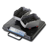 Brecknell Portable Electronic Utility Bench Scale, 250lb Capacity, 12.5 X 10.95 X 2.2  Platform freeshipping - TVN Wholesale 