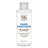Soapbox Gel Hand Sanitizer, 8 Oz Bottle With Dispensing Cap, Unscented freeshipping - TVN Wholesale 