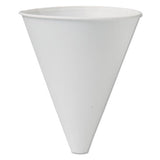 Dart® Bare Eco-forward Treated Paper Funnel Cups, 10 Oz, White, 250-bag, 4 Bags-carton freeshipping - TVN Wholesale 
